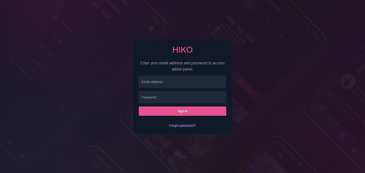 معاينة منصة HIKO للأعمال